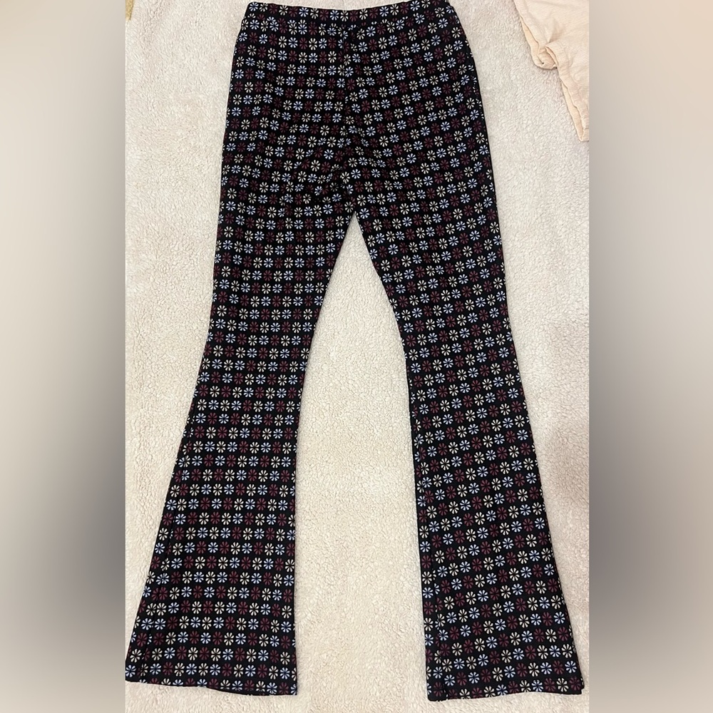PacSun Patterned Bootcut Pants